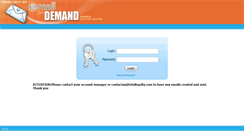 Desktop Screenshot of emailondemand.cmag.com